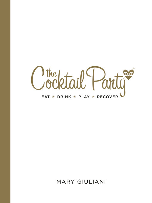 Title details for The Cocktail Party by Mary Giuliani - Wait list